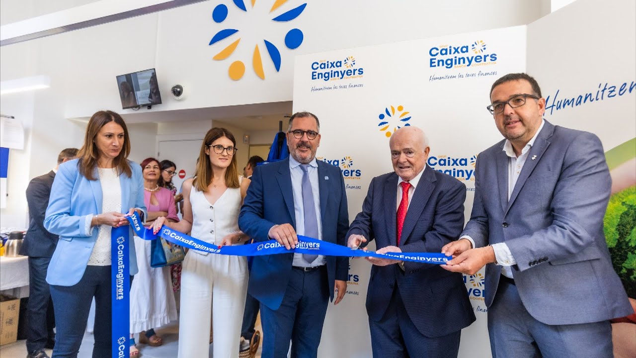 El Grup Caixa d’Enginyers inaugura una nova oficina a Vic a la Rambla Hospital