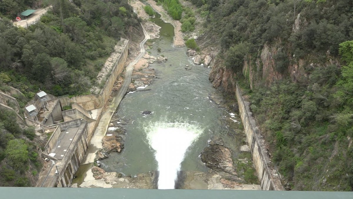 Desambassament d'aigua al pantà de Sau, aquest divendres