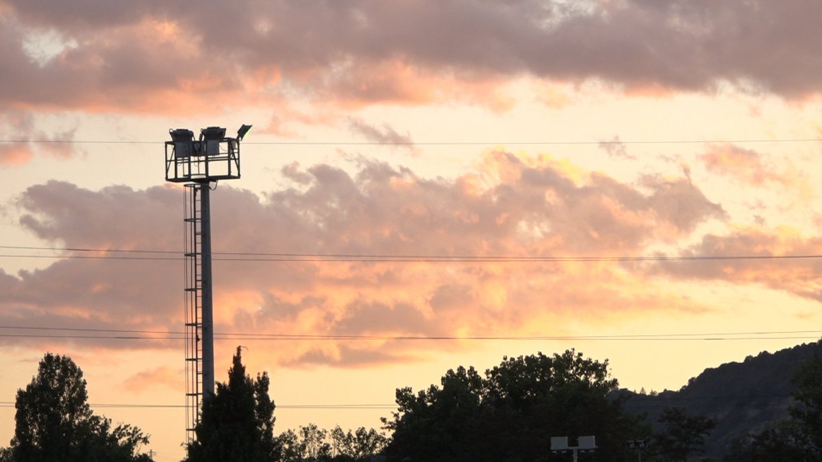 El cel a Vic, a finals d'aquest mes d'agost