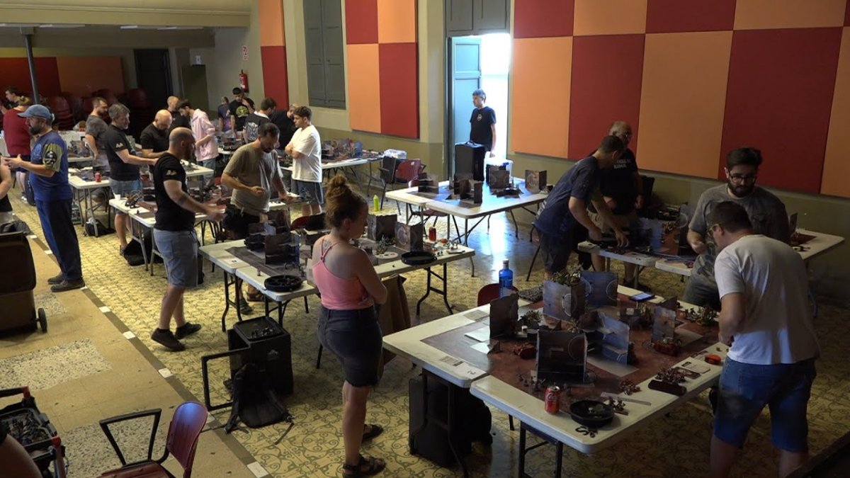 Ambient dissabte al teatre del Casino de Borgonyà