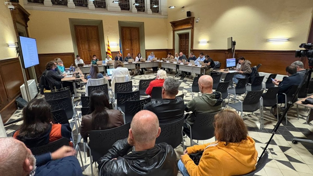 El pla d'aquest dilluns a l'Ajuntament de Torelló