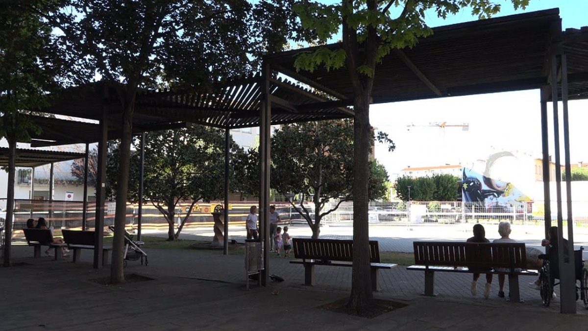 Amb les obres, la plaça guanyarà molt més espai d'ombra