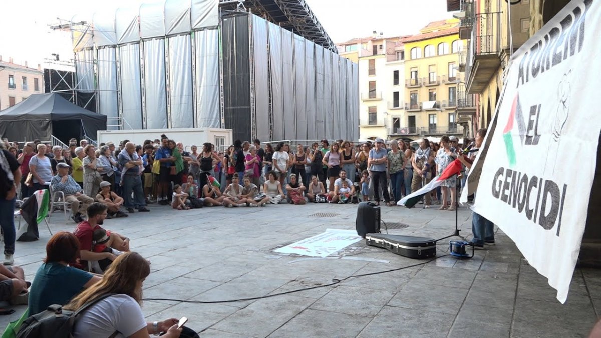 Imatge de la protesta