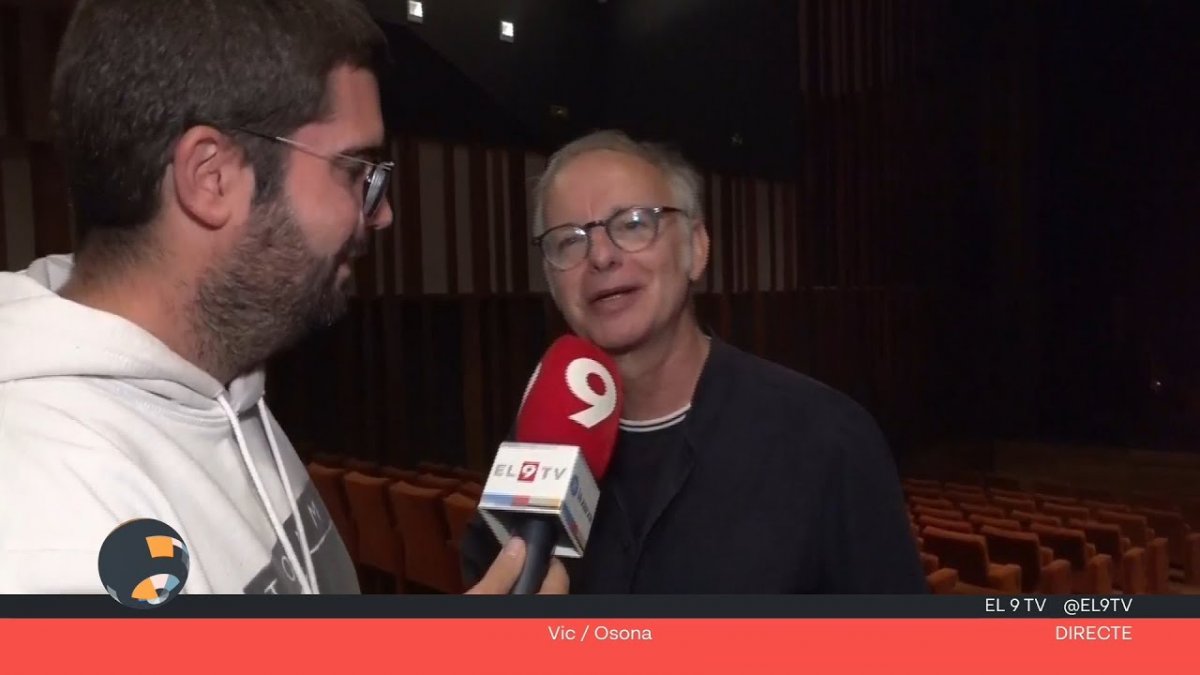 Lluís Gavaldà, en el directe del 'Torn de tarda' d'EL 9 TV