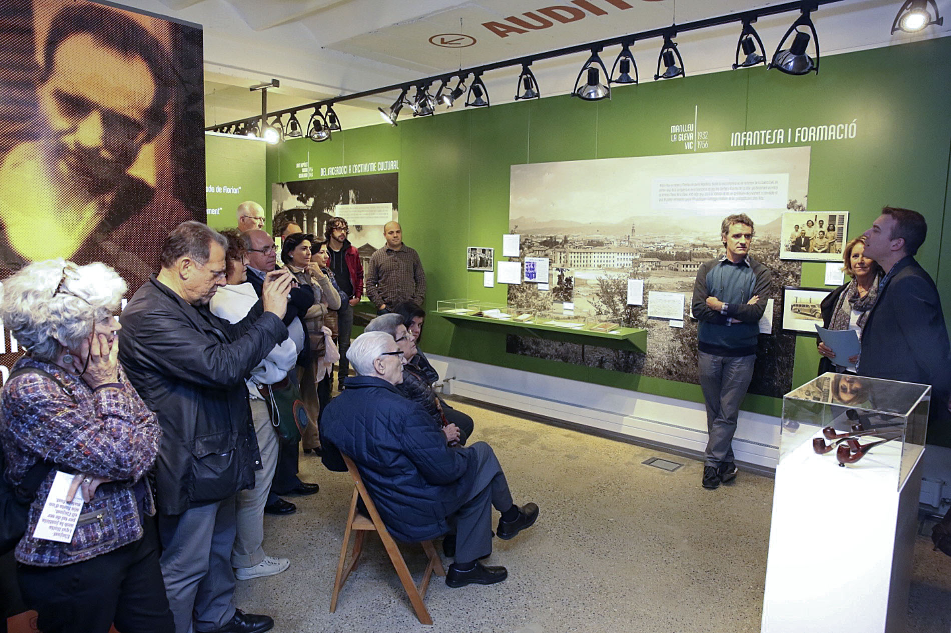 L'exposició de Manlleu 'Antoni Pous, de Manlleu al món', es podrà visitar fins el 4 de desembre al Museu del Ter