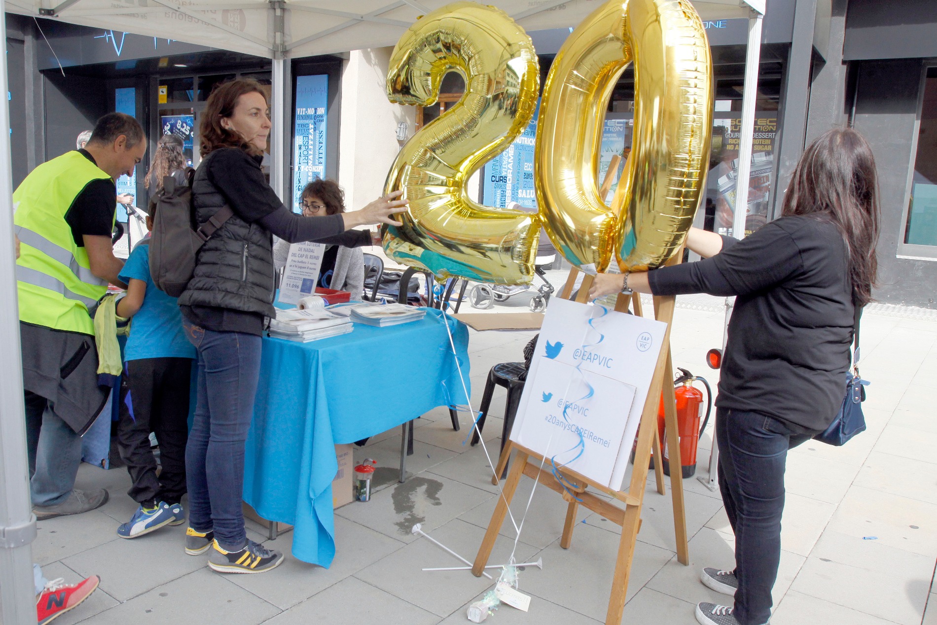 L'aniversari es va celebrar amb actes oberts al barri