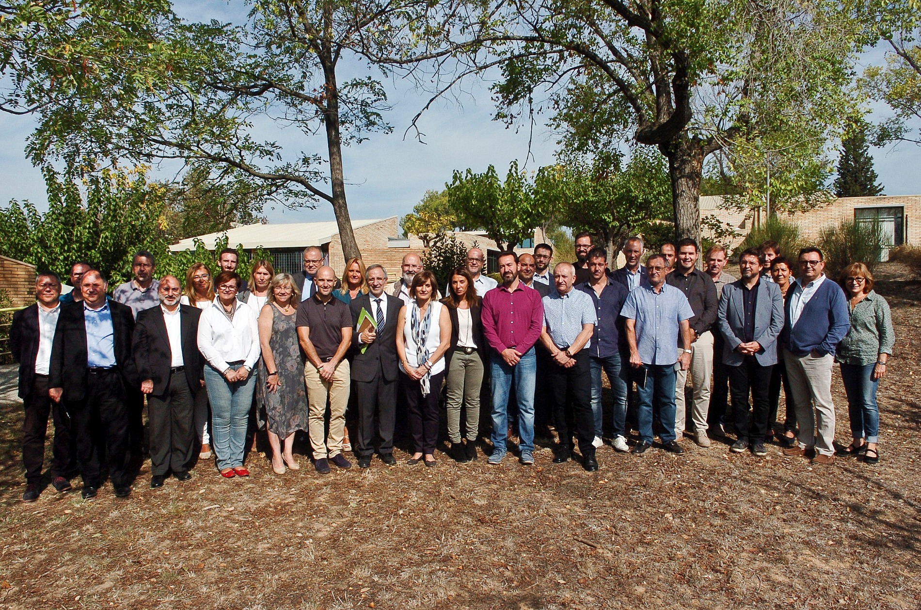 Els alcaldes es van reunir a l'escola Montserrat Montero de Granollers