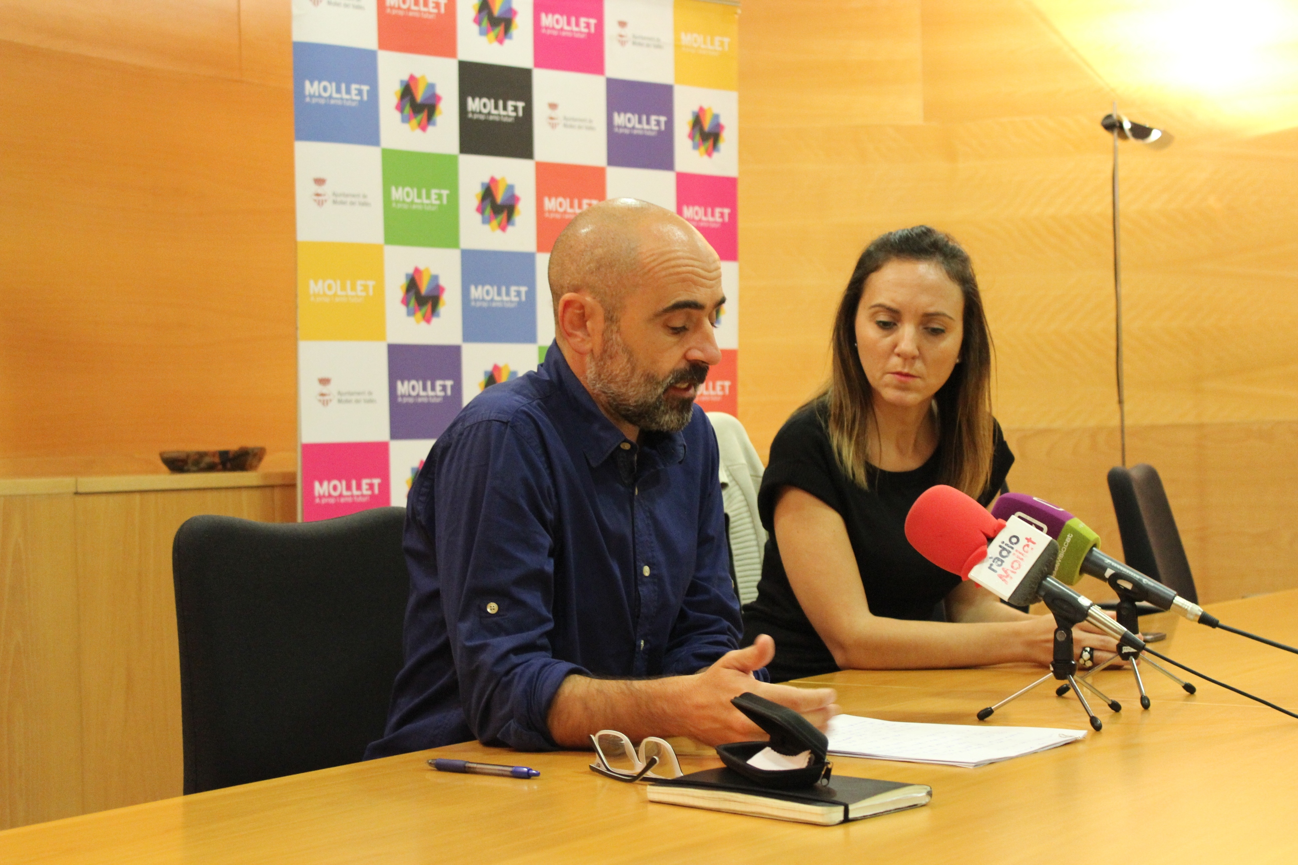 Josep Ramon Bertolín i Mireia Dionisio van presentar el PAM