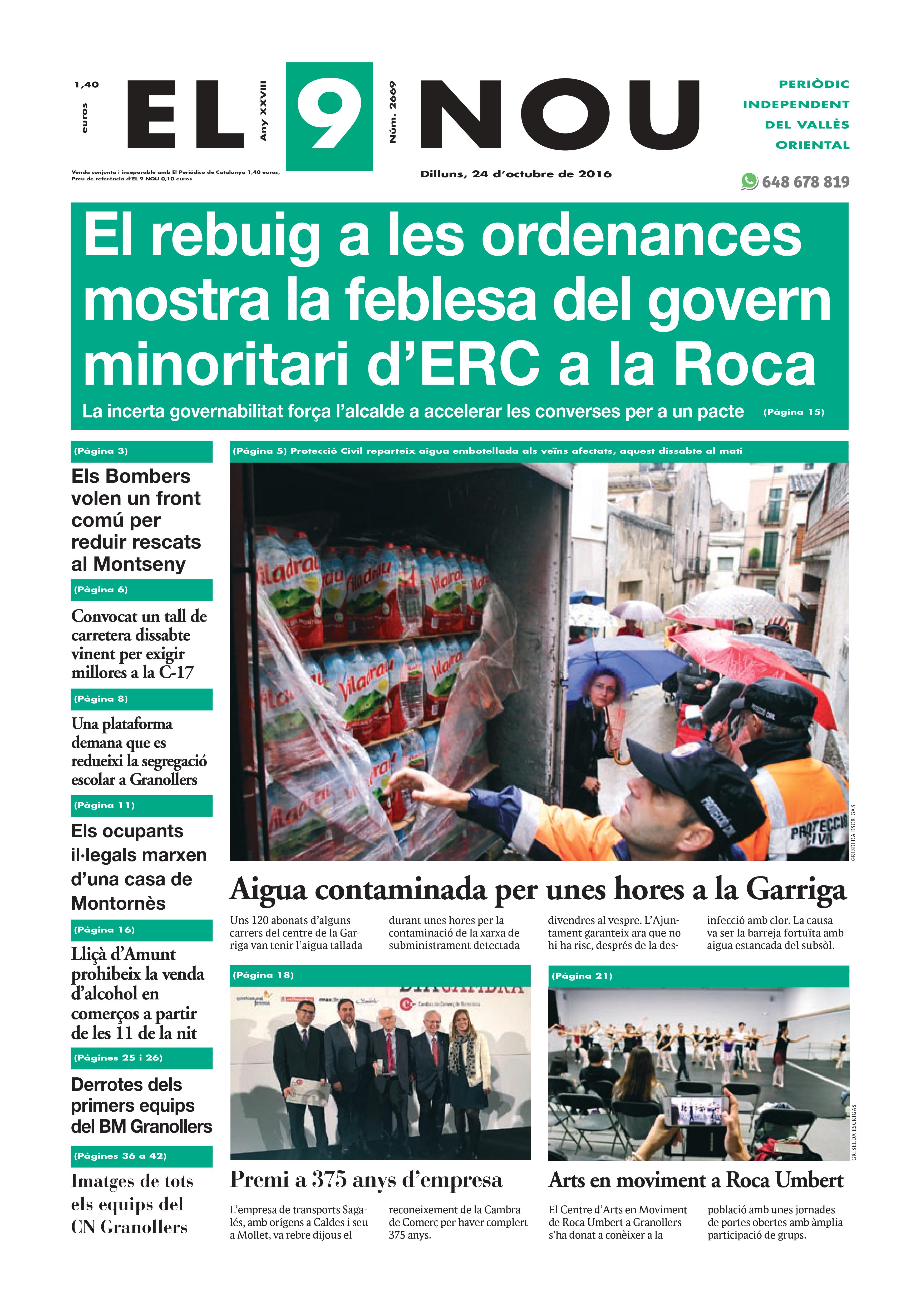 Portada 24/10/2016 Vallès Oriental