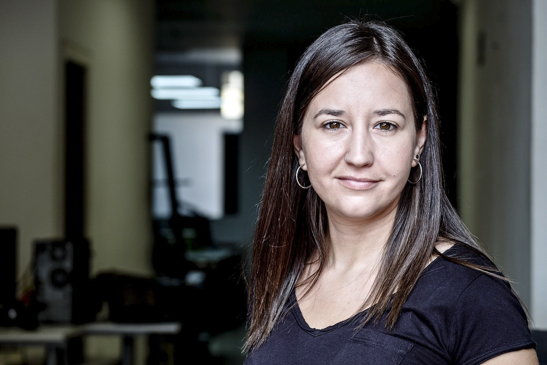 La periodista Sara González