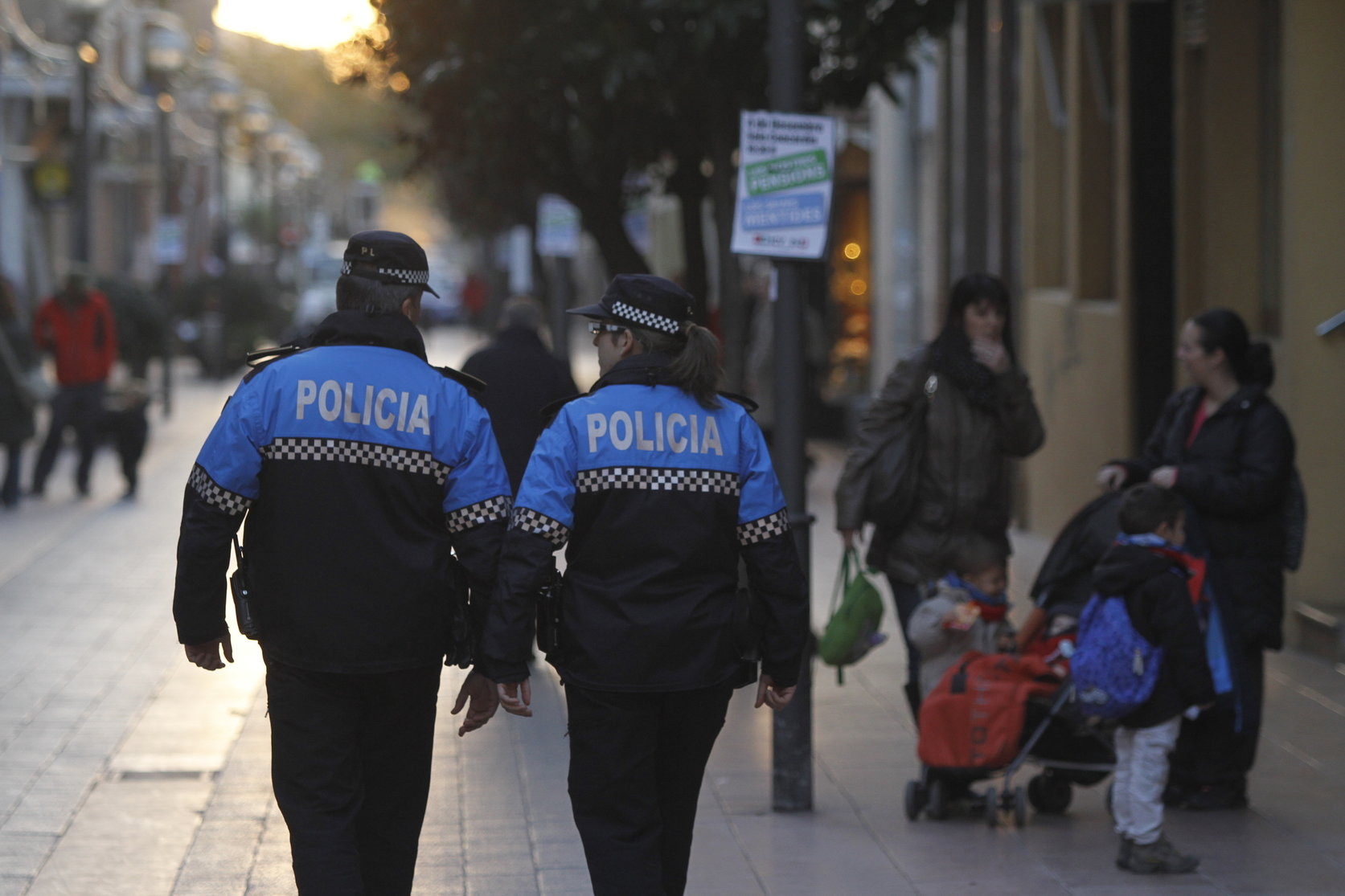 Agents de la Policia Local de Montmeló, que han fet fins ara les tasques policials a Martorelles