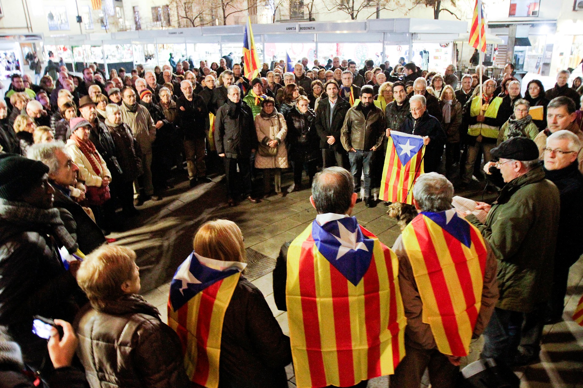 La mobilització de Granollers ha concentrat unes 150 persones