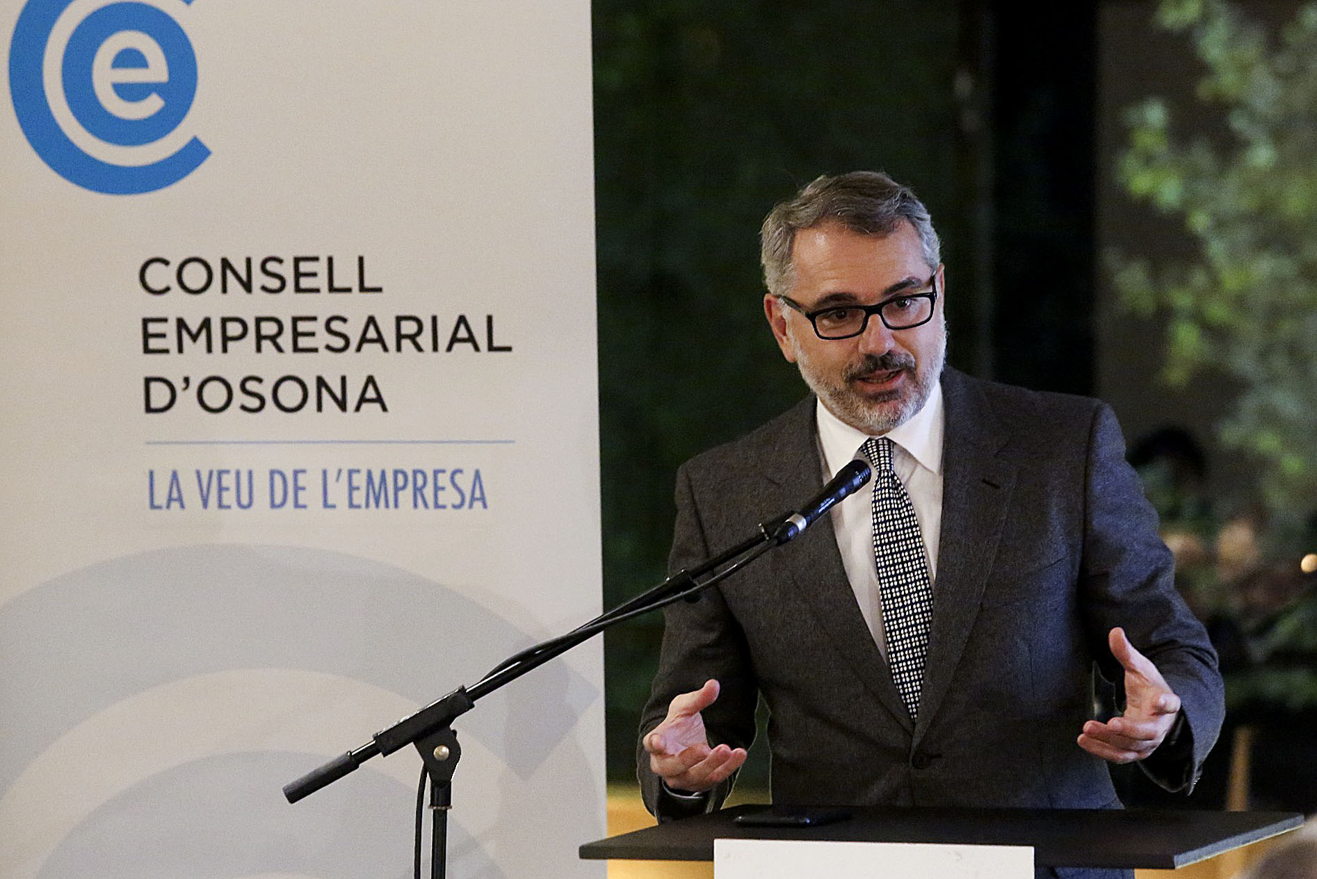 Marc Puig va ser el convidat de la cinquena Nit Empresarial d'Osona
