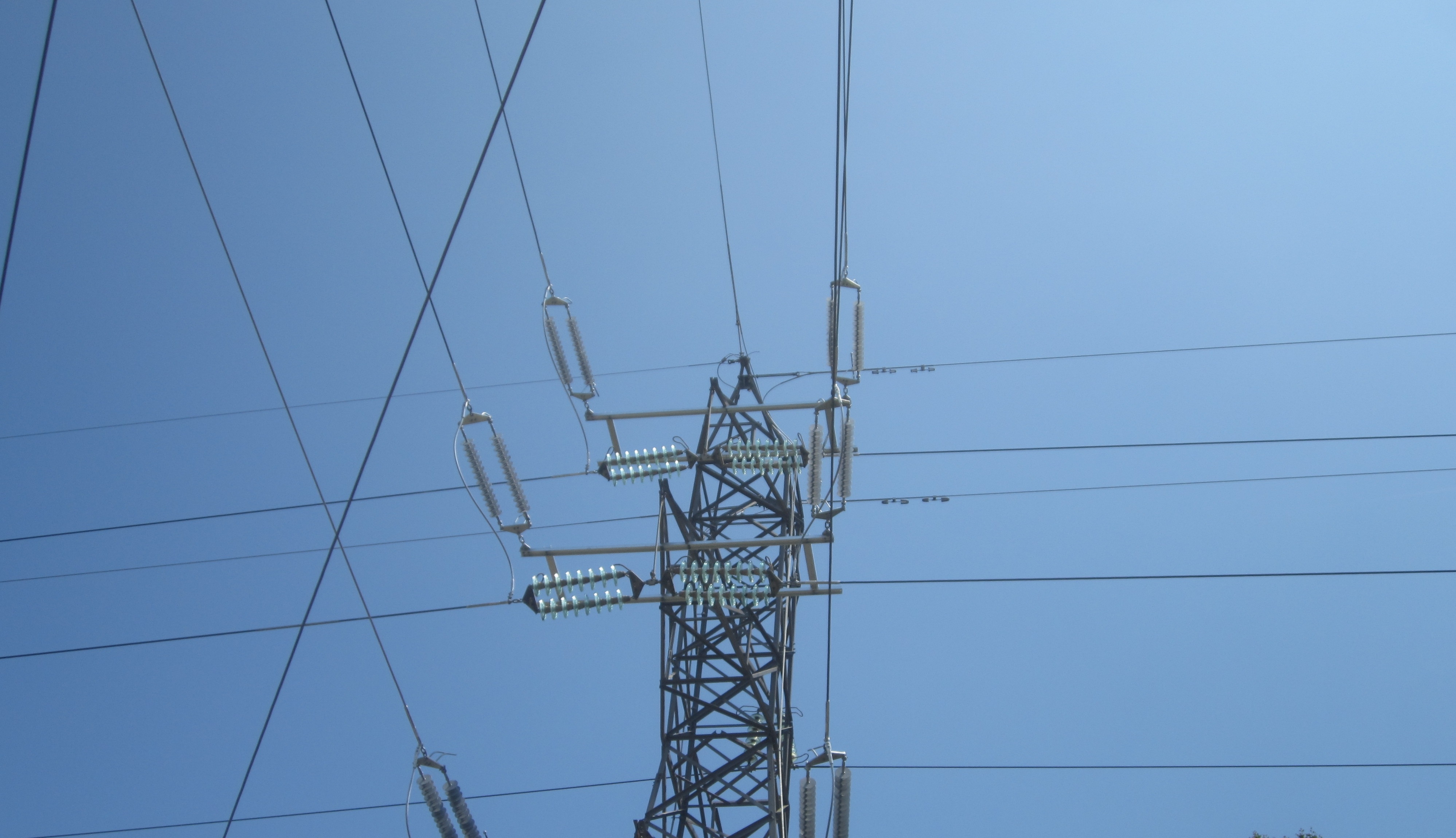 Una torre elèctrica de la companyia Endesa