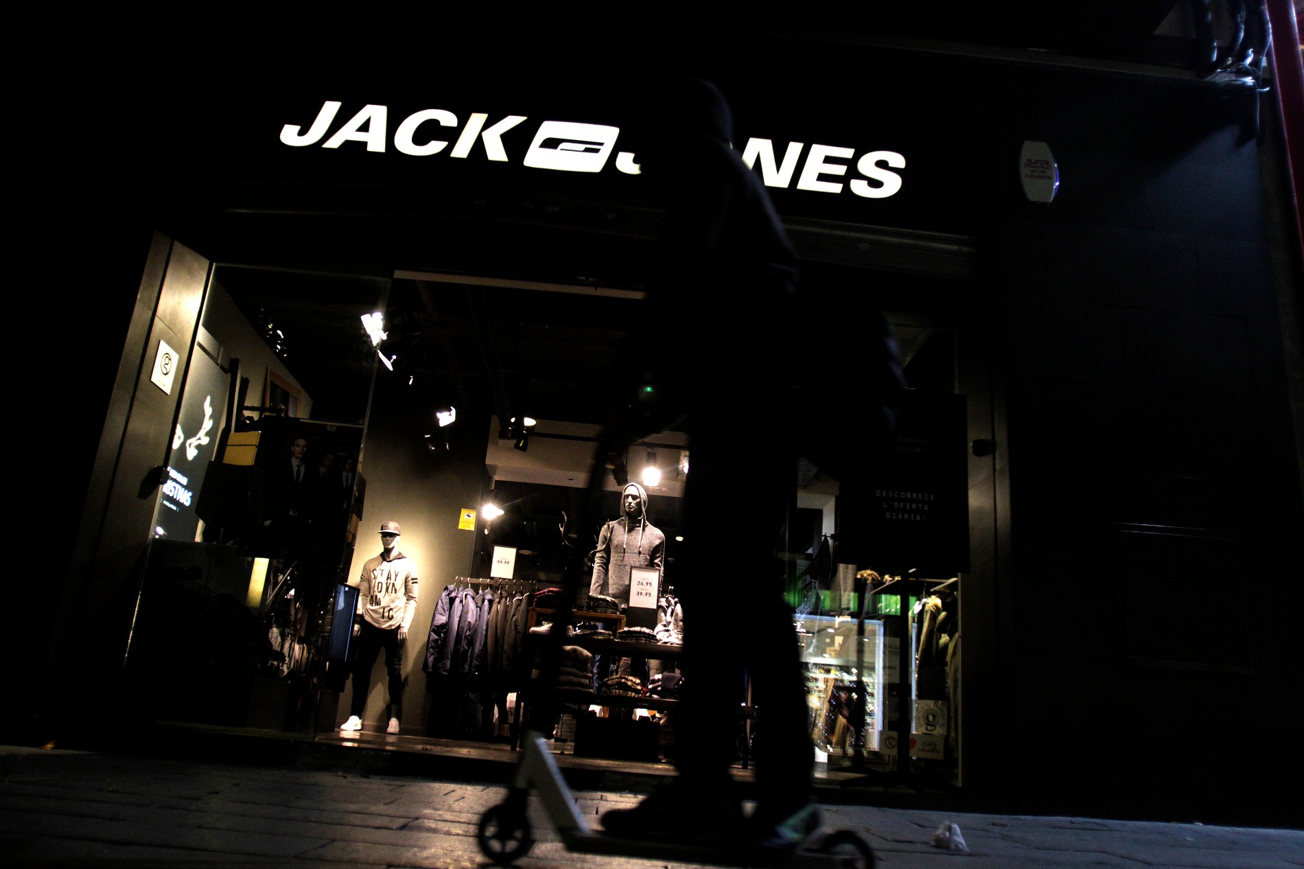 La botiga Jack&Jones al centre de Granollers