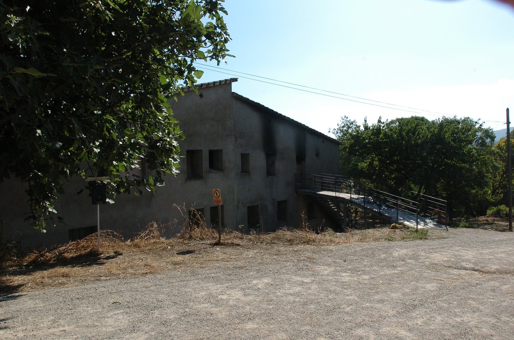 La masia de Can Valls, a l'Ametlla, en una imatge d'arxiu