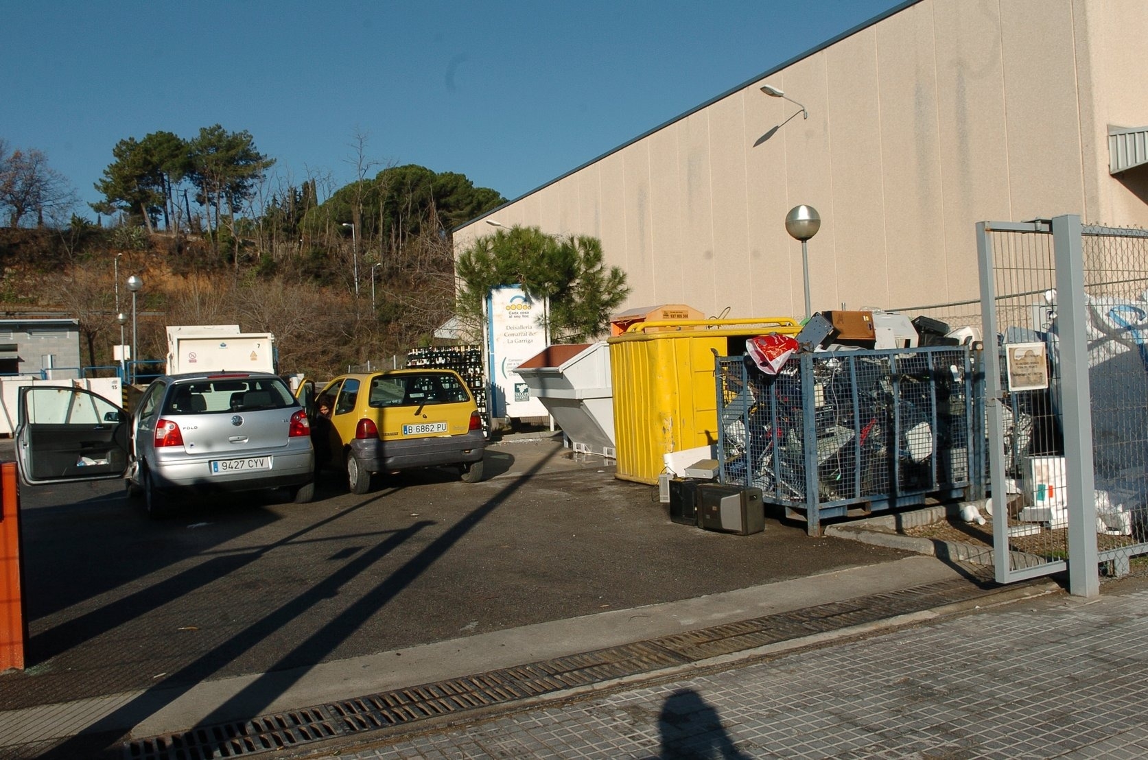 La deixalleria de la Garriga en una imatge d'arxiu