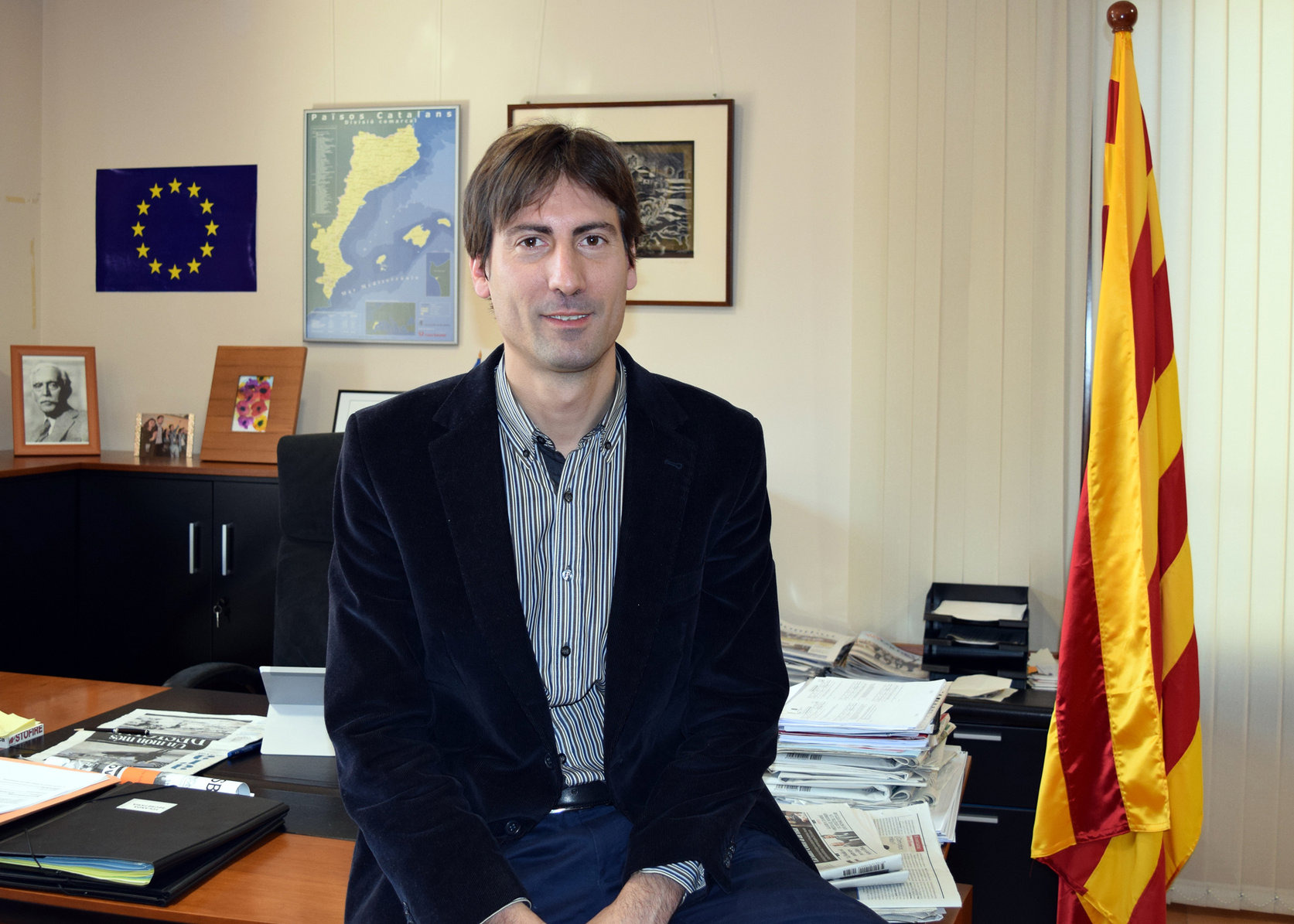 L'alcalde de Caldes, Jordi Solé