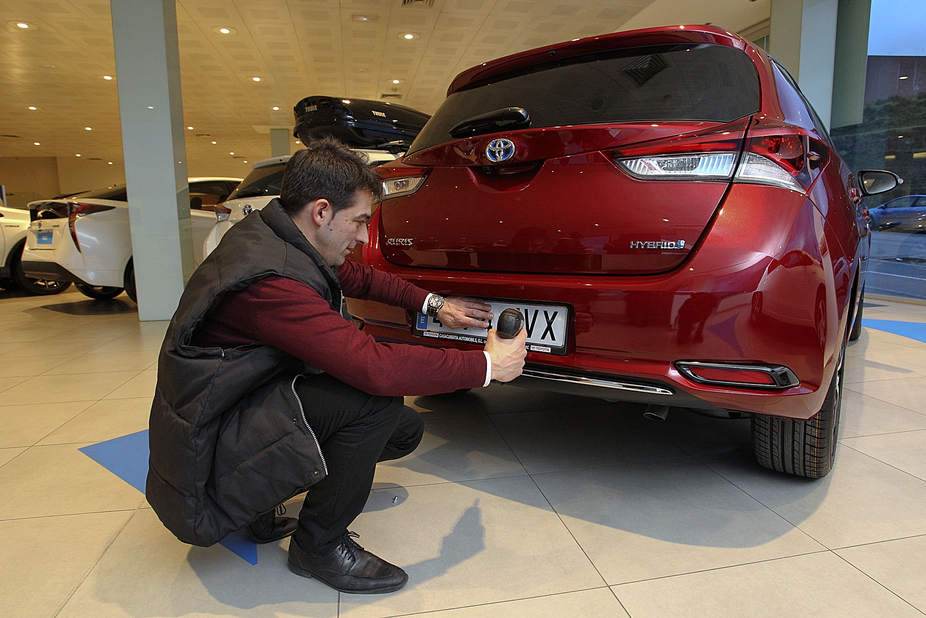 Toyota es manté, per sisè any consecutiu, com la marca més venuda en turismes a Osona