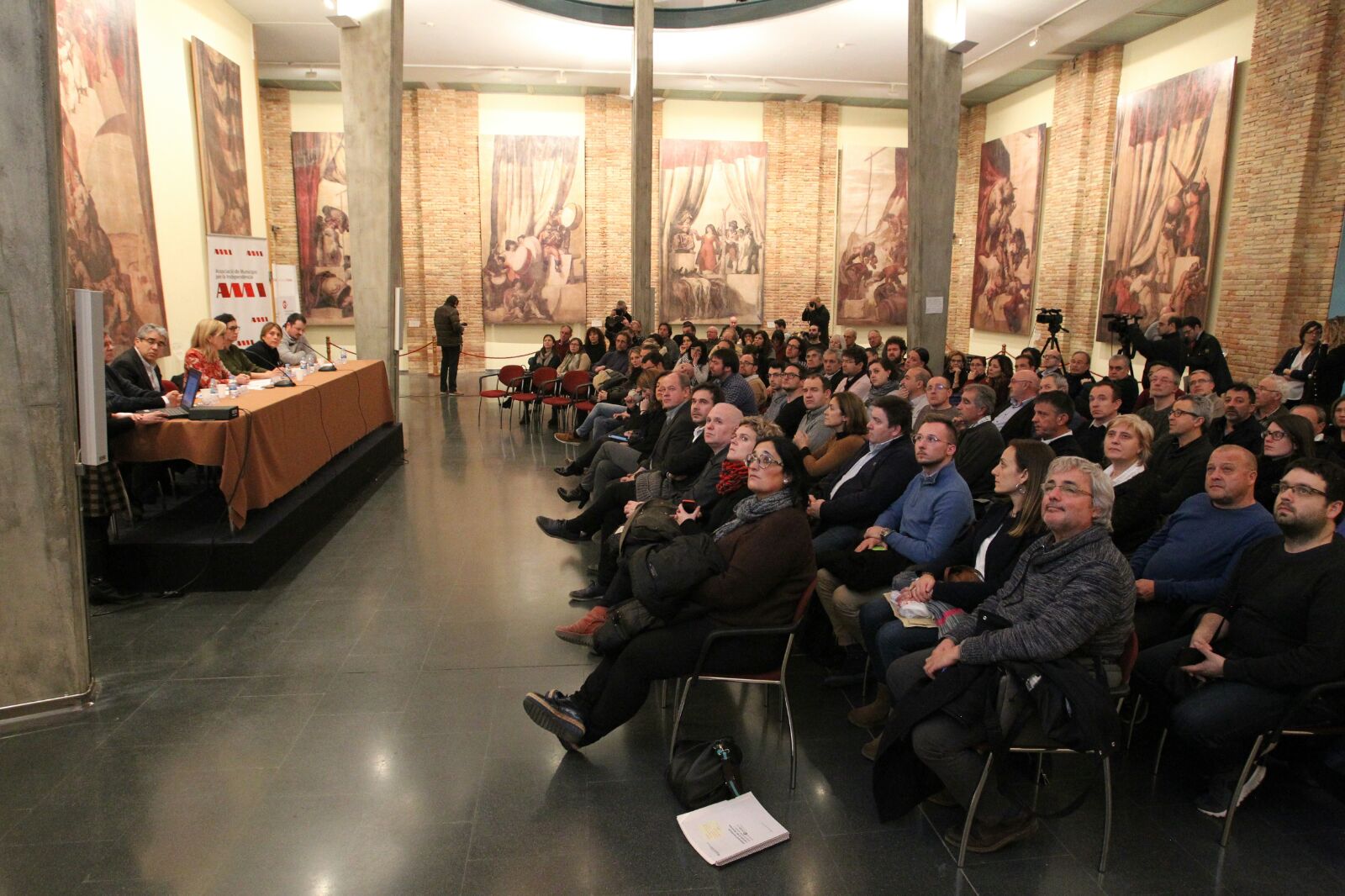 Acte de presentació de l'Assemblea d'Electes de Catalunya al Sucre de Vic