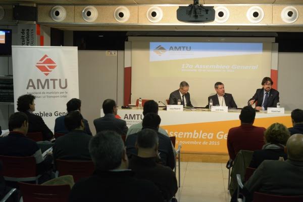 L'assemblea de l'AMTU que va nomenar president de l'entitat Jordi Xena, alcalde de Santa Maria de Palautordera