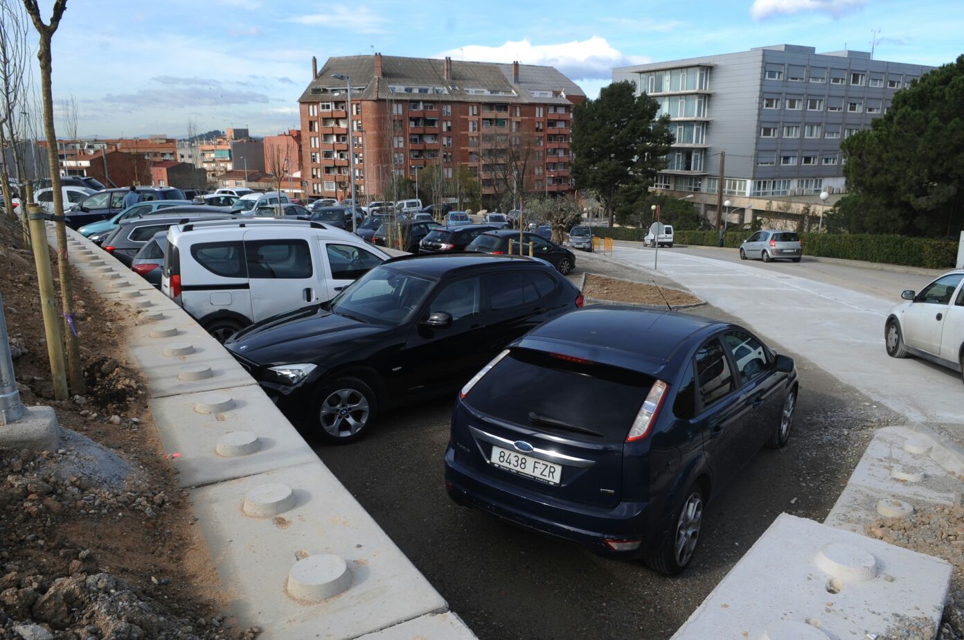 El nou aparcament públic de Torre Pinós, a tocar de l'Hospital, estrenat al març
