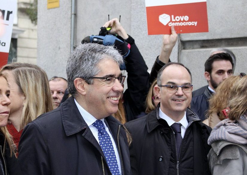 Francesc Homs va declarar davant el Tribunal Suprem el 27 de febrer
