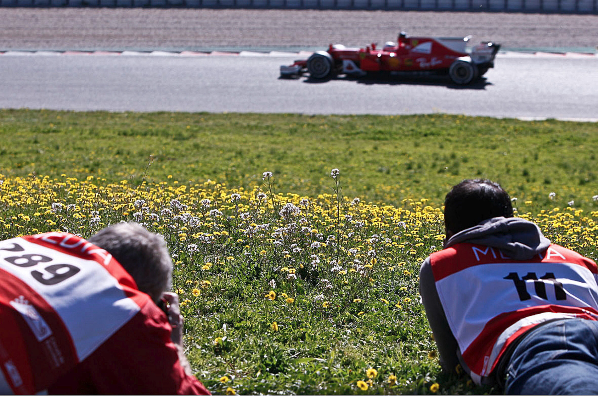Kimi Raikkonen (Ferrari) va sorprendre amb el millor temps de la sessió de dimarts
