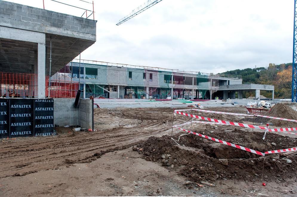 Les obres a l'escola Soler de Vilardell propiciaran la millora de l'esplanada d'accés a l'Institut