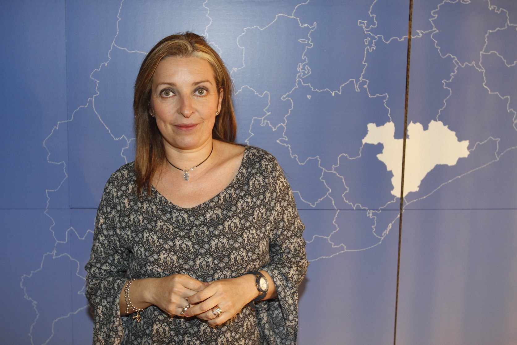 La presidenta comarcal del PP, Susana Calvo