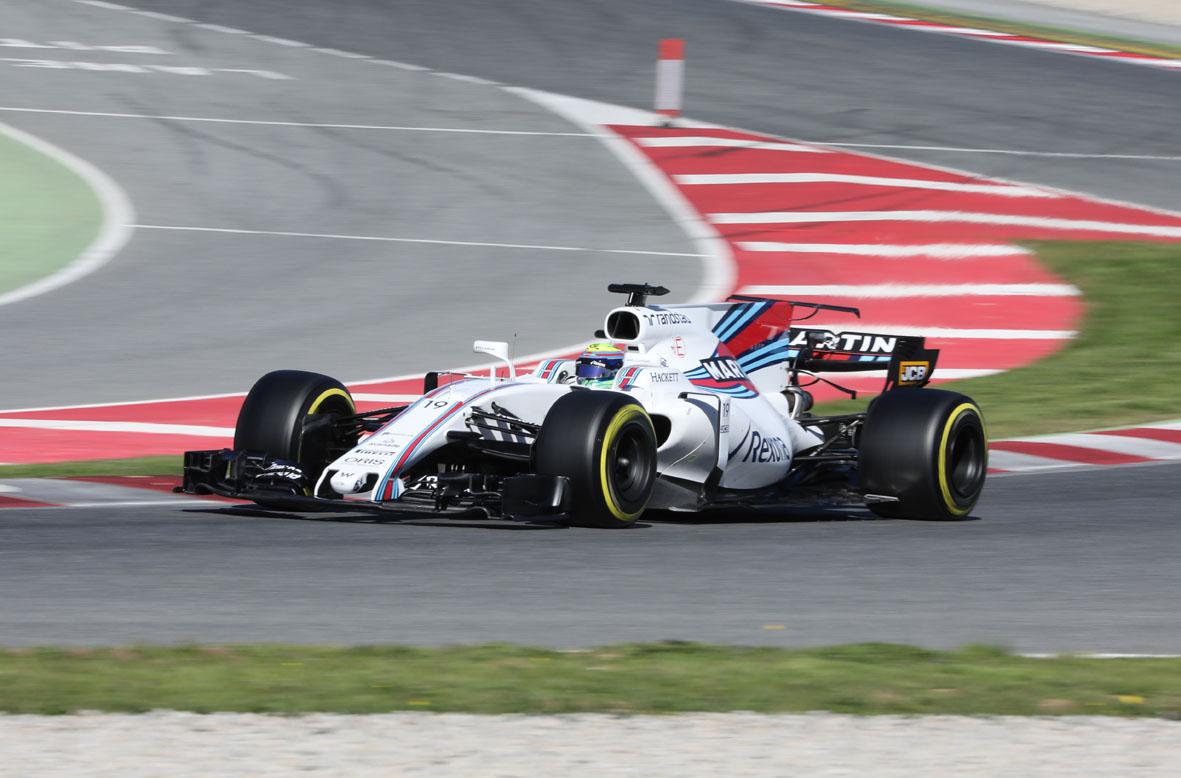 El Williams de Felipe Massa s'ha quedat molt aprop de fer el millor crono de la pretemporada