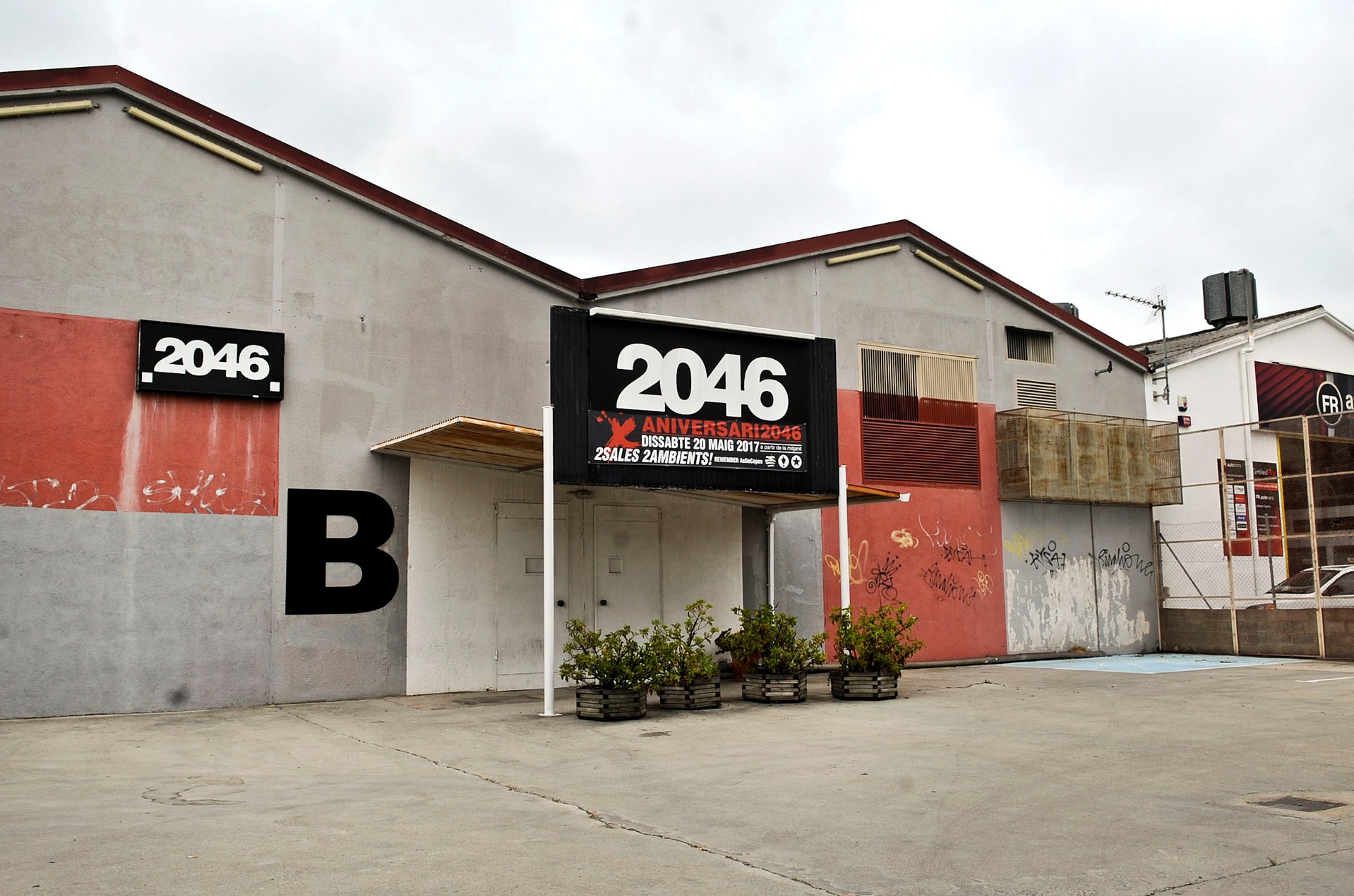La discoteca 2046, situada al passeig de la Conca del Besòs, a Granollers
