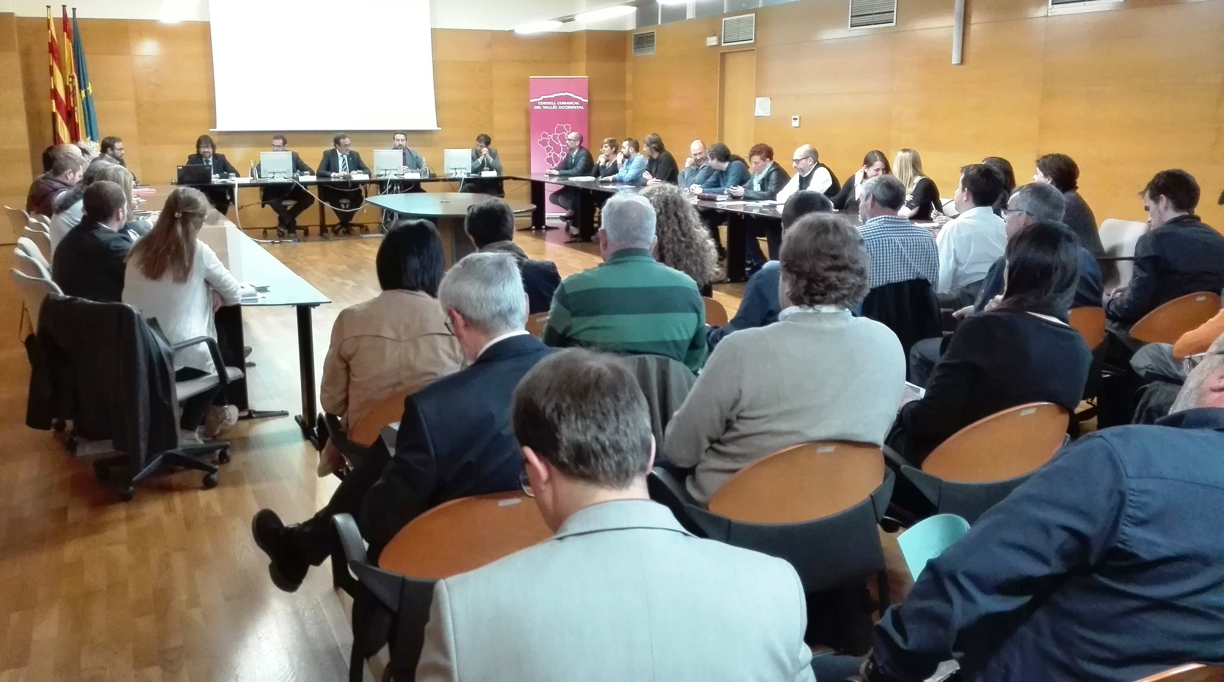 La trobada d'aquest divendres a la seu del Consell Comarcal del Vallès Occidental