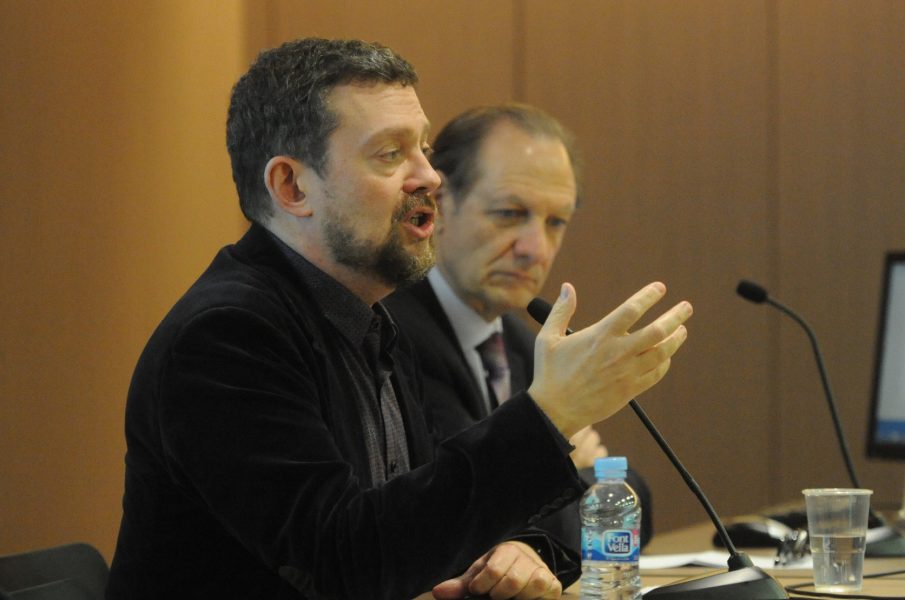 Francesc-Marc Álvaro ja va intervenir en una sessió del Club de Premsa del Vallès Oriental