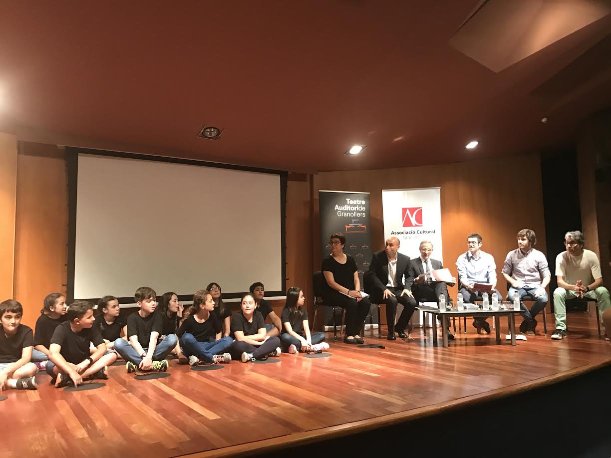 En la presentació de Cantània hi van participar alumnes de l'Educem