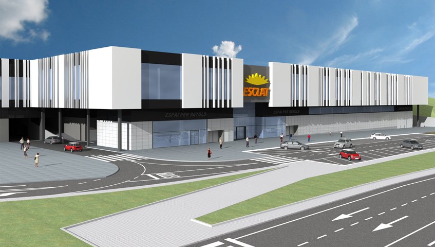 El nou hipermercat té una superfície comercial de 5.000 m² i 500 m² de magatzems i oficines