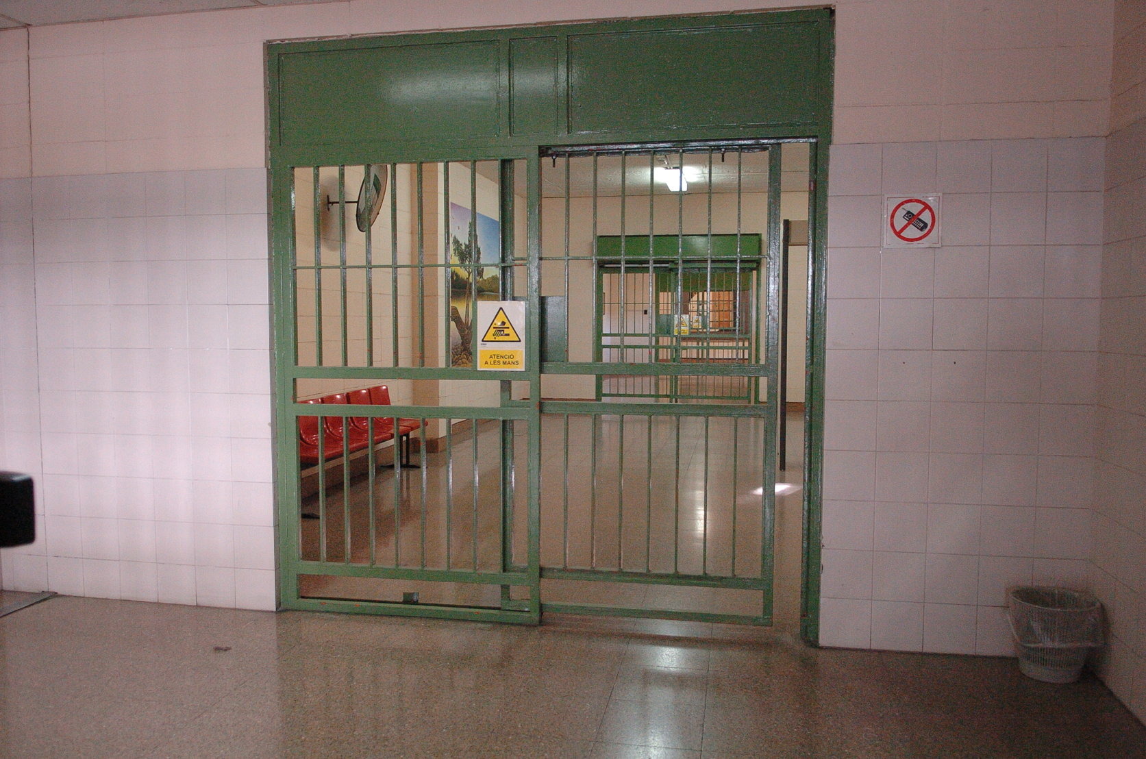 Interior de la presó de Quatre Camins