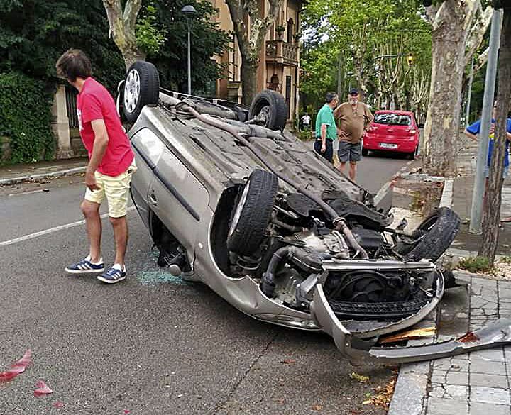 L'accident va passar a l'Avinguda Nostra Senyora de Montserrat