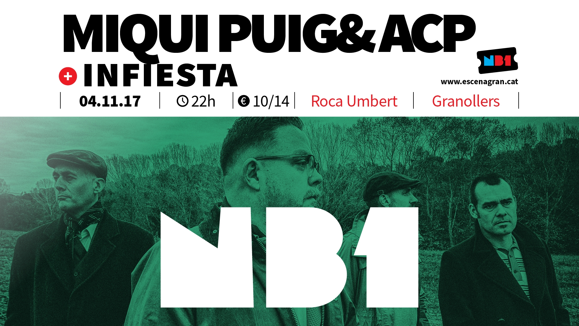 Concert de Miqui Puig a la NauB1 a Granollers