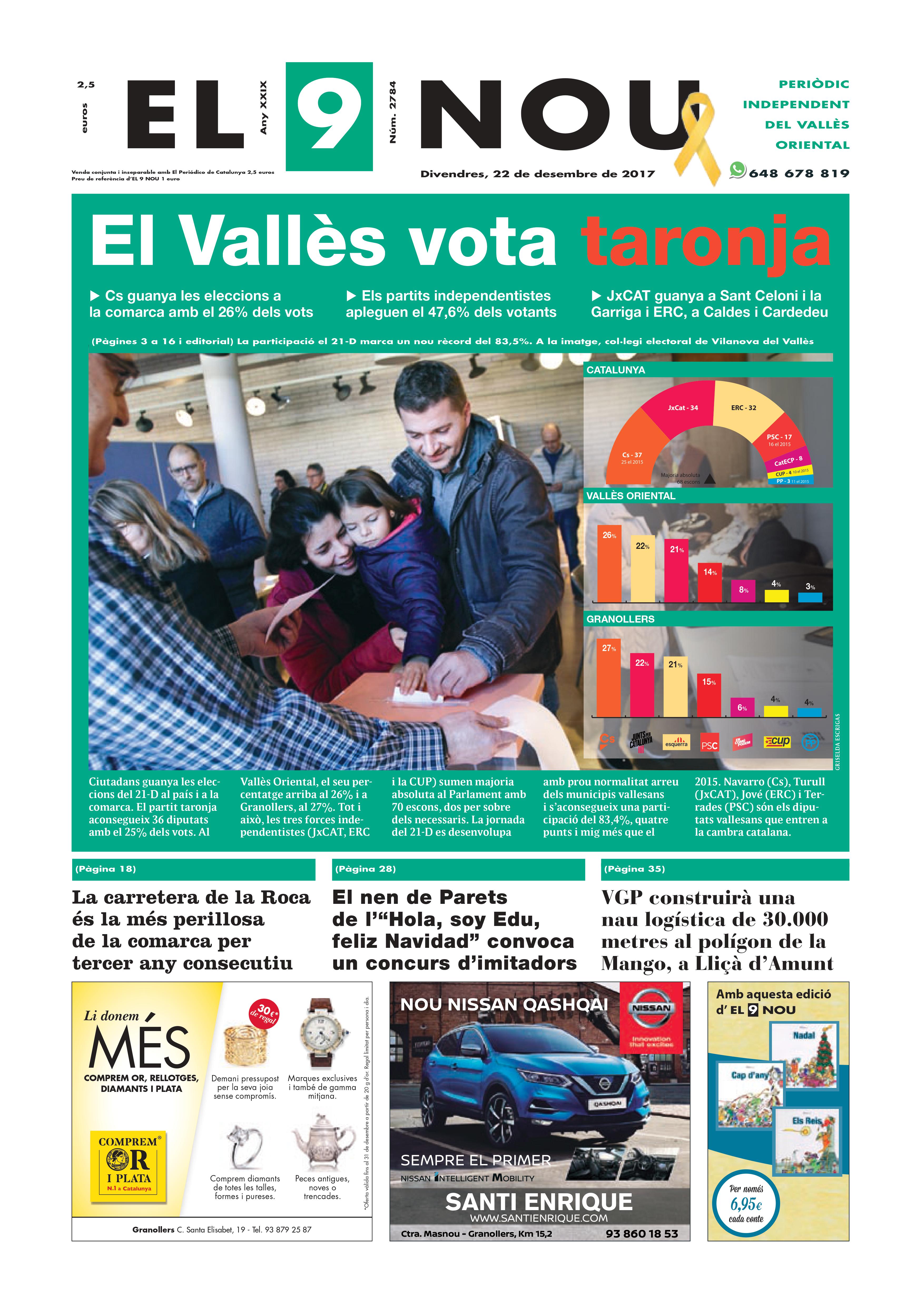 primera plana EL 9 NOU 22_12_17 Valles