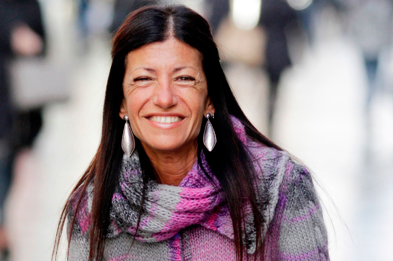 Mònica Garcia, responsable de l'ONG Por una Sonrisa lo Doy Todo