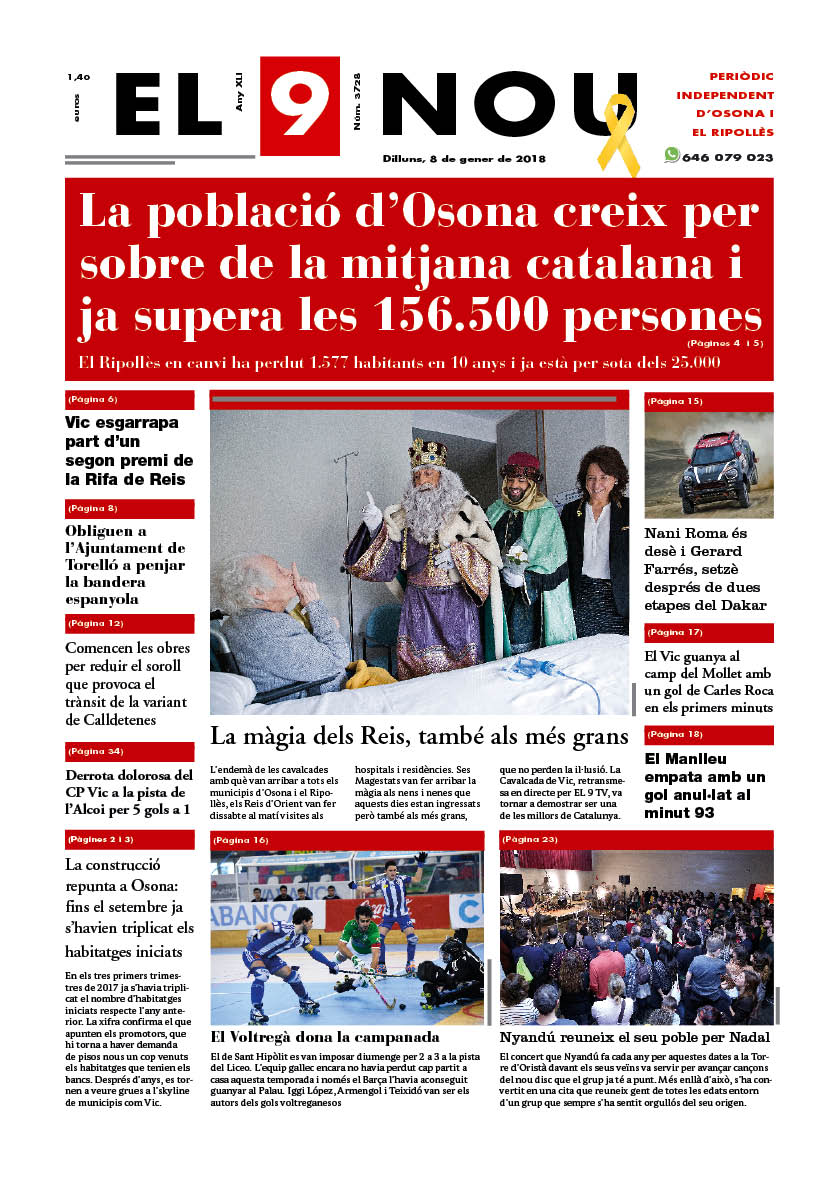Osona i Ripollès 08-01-18