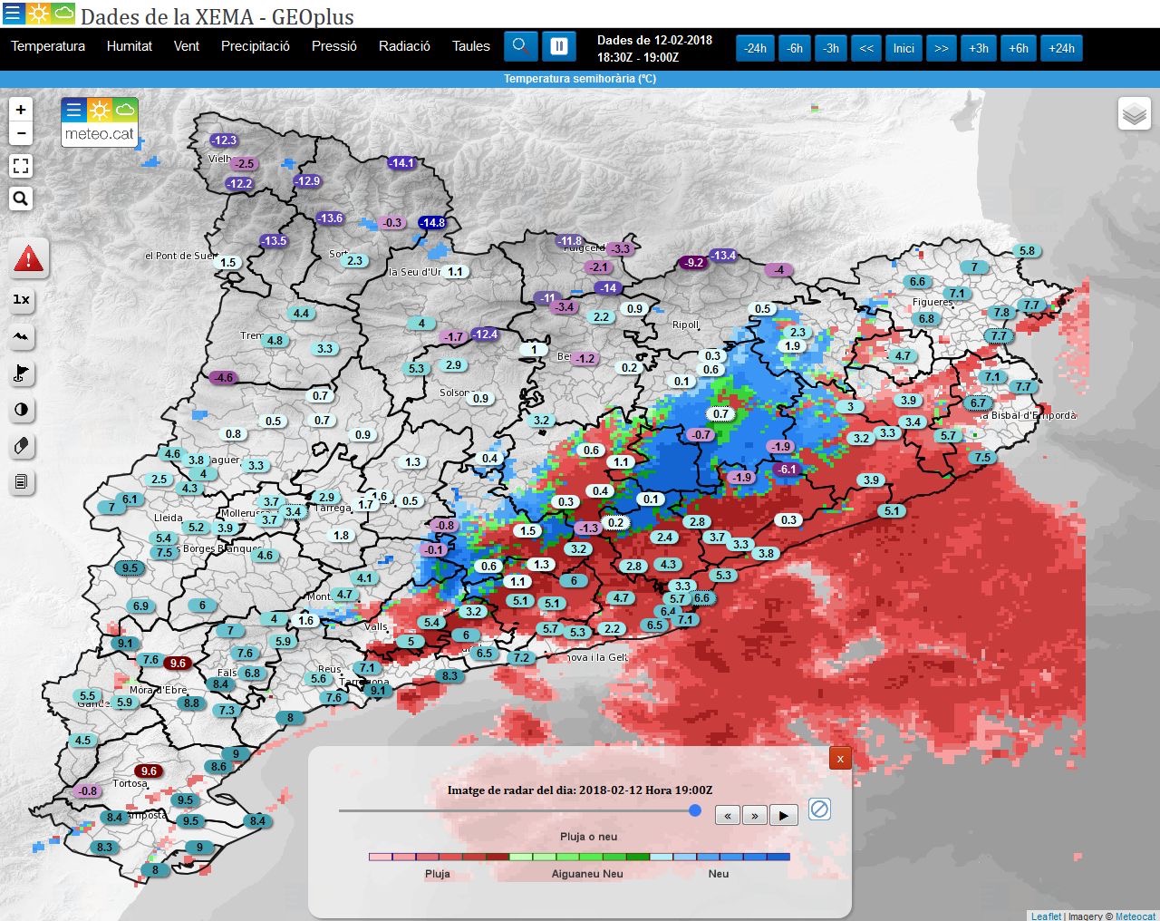 Mapa del meteocat