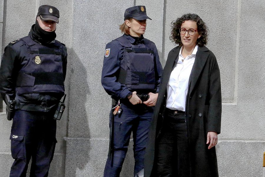 Marta Rovira va declarar al Suprem el passat 20 de febrer