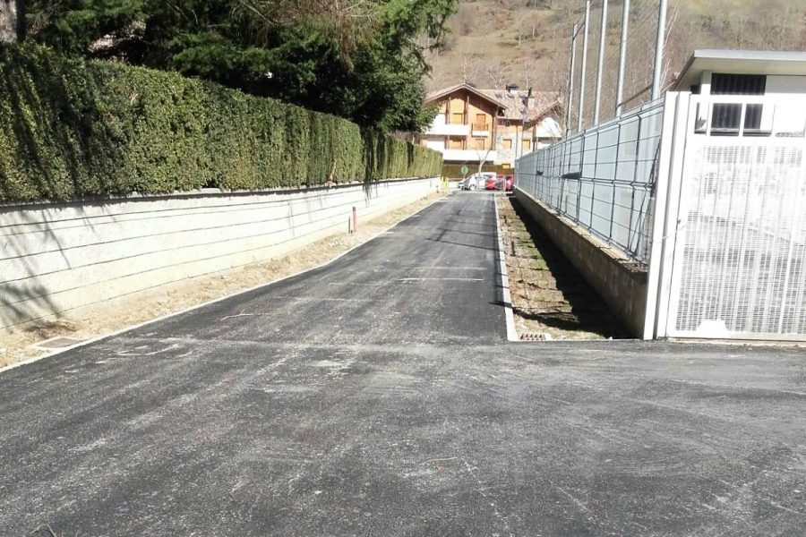 De moment el camí ja està tot pavimentat