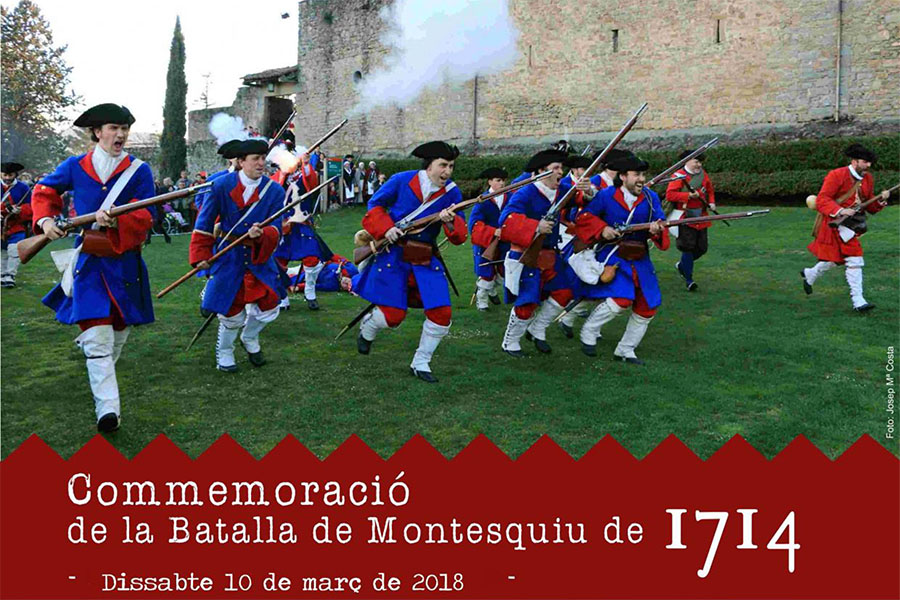 Imatge representativa de la Commemoració de la batalla de Montesquiu 2018