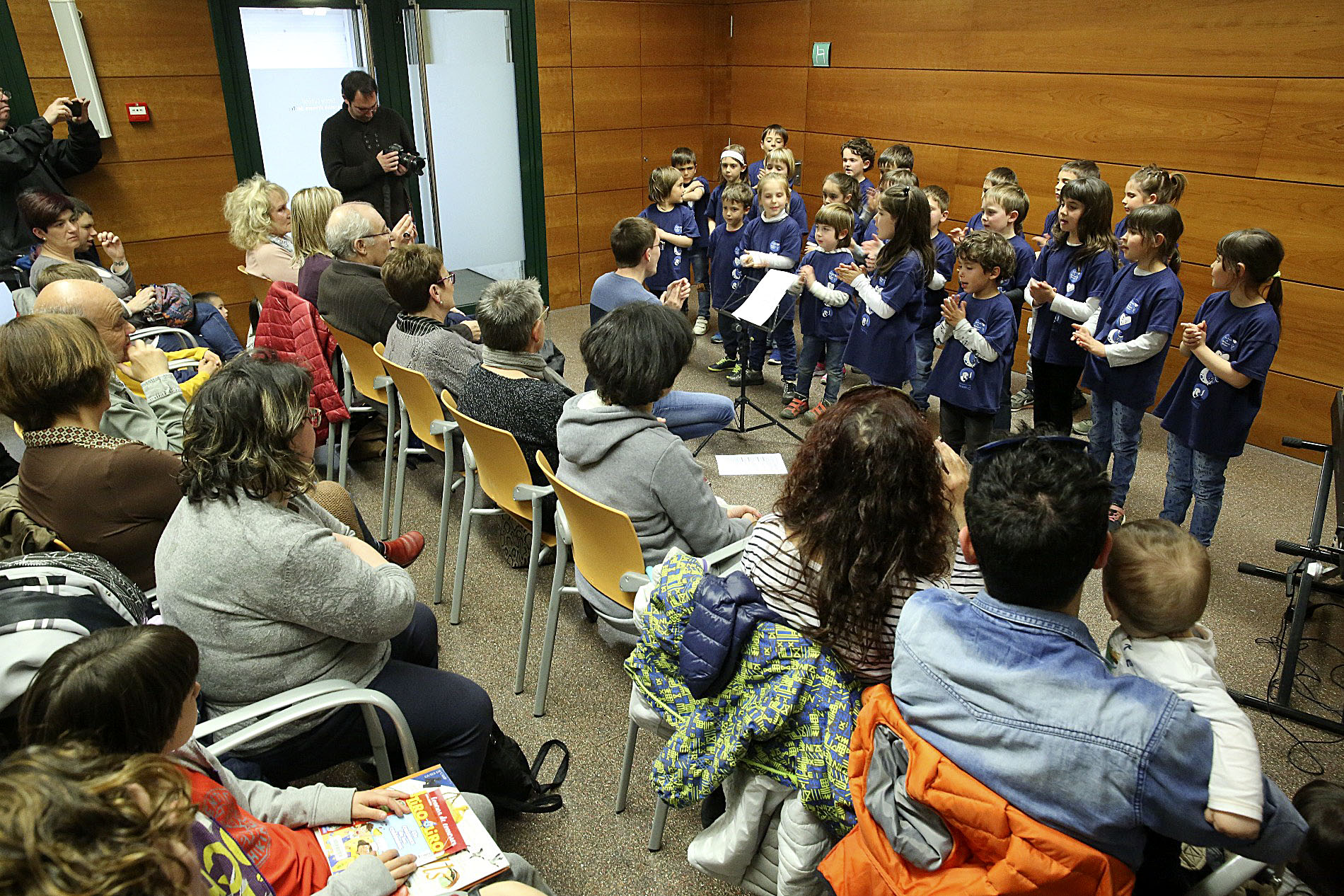 Una de les activitats a càrrec de l'Escola de Música de Roda