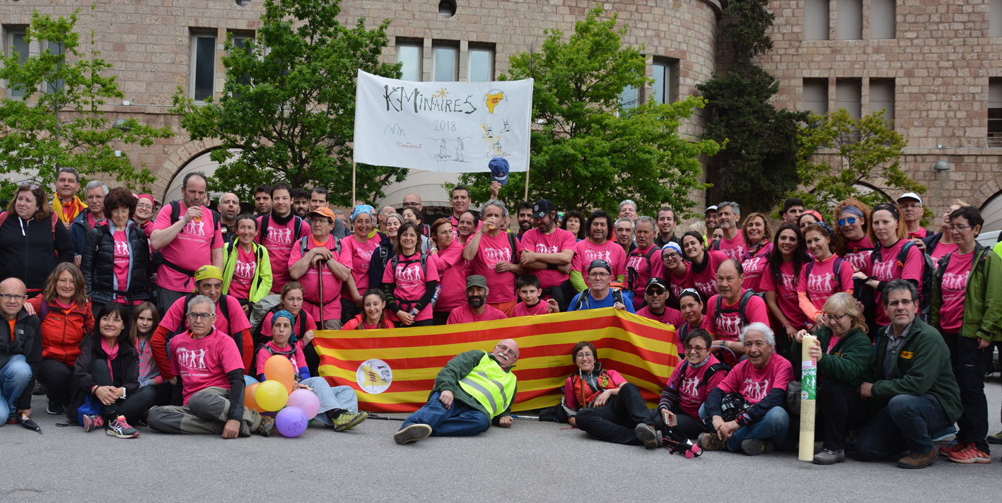 Els participants a la marxa