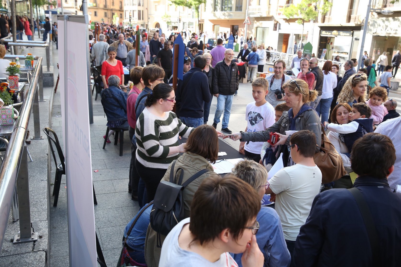 Un moment de la Mostra de l'any passat, que ja es va fer al Passeig