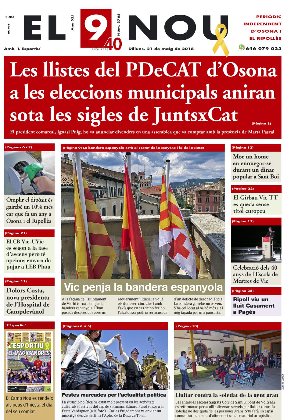 Portada EL 9 NOU